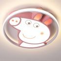 Plafón LED 50W Juvenil Peppa Pig Rosa Mando distancia