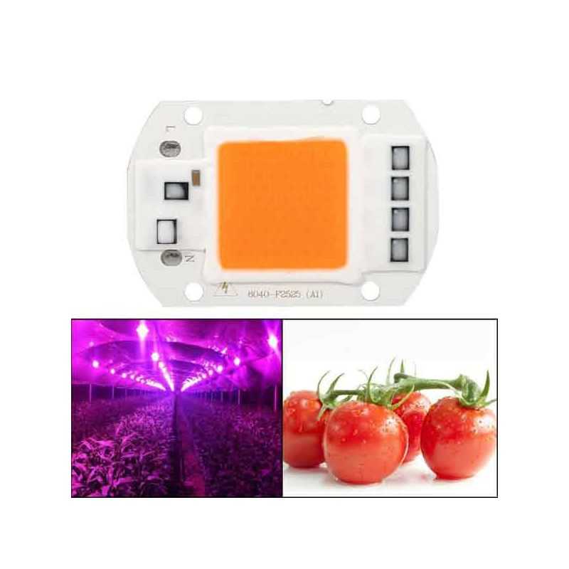 Chip LED Cob Cultivos/Plantas 50W a 230V