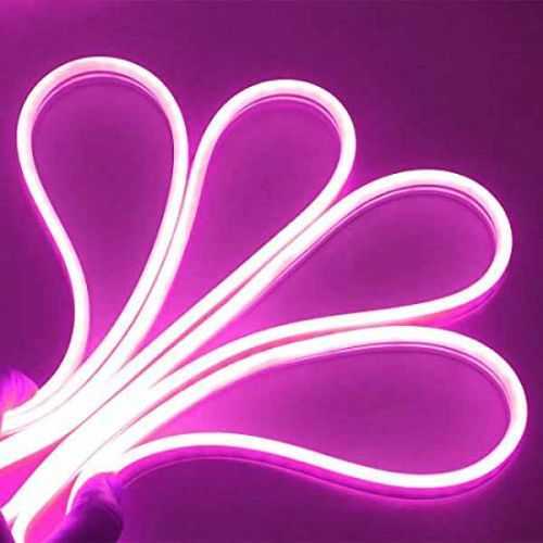 Tira LED Neon Flex 8W/m 12Vdc Purpura IP67 5m