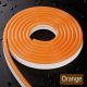 Bobina 30 metros Tira LED Neon Flex 8W/m 12Vdc Naranja IP67