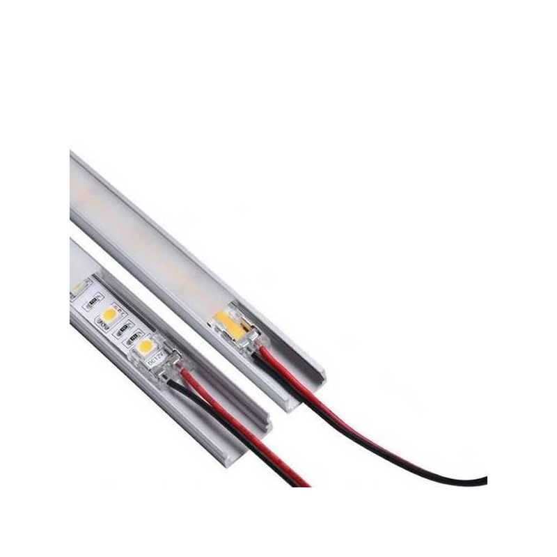 Conector rapido interior perfil Tiras LED 10mm - Tira/Cable