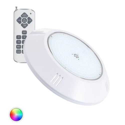 Foco LED piscina superficie RGB con mando