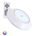 Foco LED piscina superficie RGB con mando