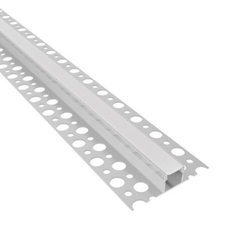 Perfil Aluminio Empotrar Integrado Ceramica 2 metros Tira LEDdur 2 metros Tira LED