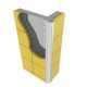 Perfil Aluminio Empotrar Esquinas Ceramica 2 metros Tira LED