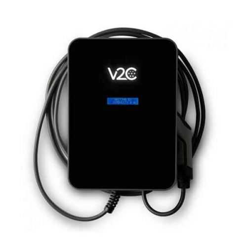 Cargador V2C Trydan monofásico 7,4Kw T2 con protecciones incluidas