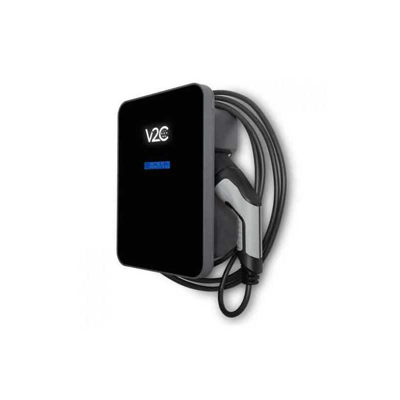 Cargador V2C Trydan monofásico 7,4Kw T2 con protecciones incluidas