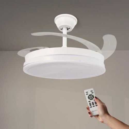 Ventilador de techo aspas plegables Led 36W