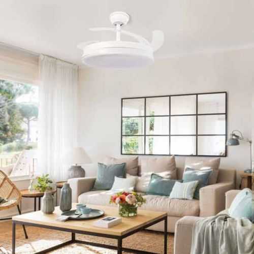 Ventilador de techo aspas plegables Led 36W