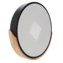 Plafón LED diseño Negro-Madera 24W mando distancia