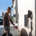 Cargador V2C Trydan monofásico 7,4Kw T2 manguera muelle-espiral con protecciones incluidas y Schuko