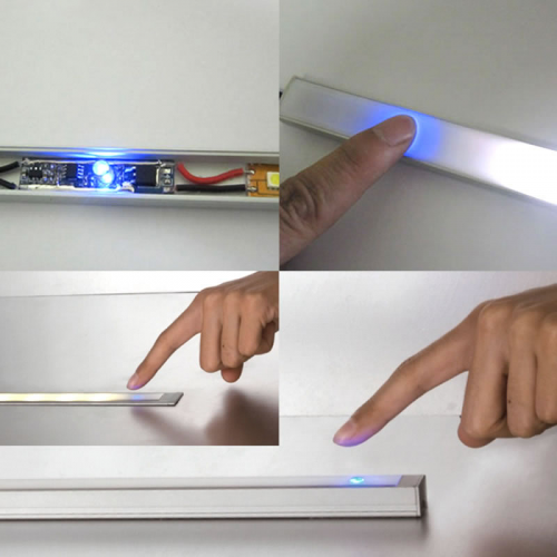 Interruptor tactil para perfil tira de LED 