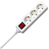 Base multiple 3 Enchufes con Interruptor