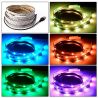 Tira LED SMD 5050 RGB 14,4 W/m 5Vdc IP65 2 metros USB