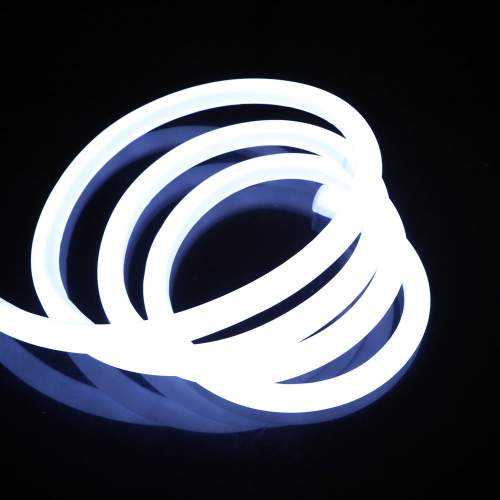 Tira LED Neon Flex Circular 360º 12W/m 230V BLANCO