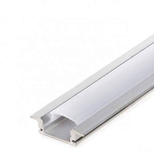 Perfil de Aluminio empotrar Tira LED 1 Metro