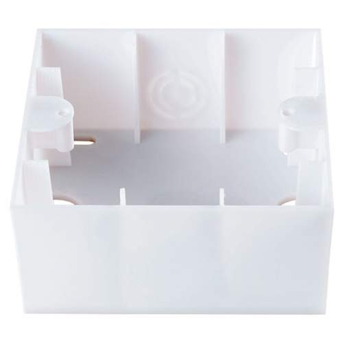 Caja superficie de 1 elemento Blanco Panasonic Karre