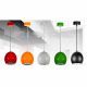 Lámpara colgante LED Esfera-Bola 12W Naranja