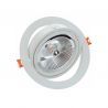 Empotrable Basculante Redondo Blanco AR111