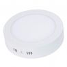 Plafón LED superficie Redondo 12W con Detector Presencia