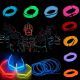 Hilo LED Neon control por voz Azul-Rojo-Rosa de 5 metros