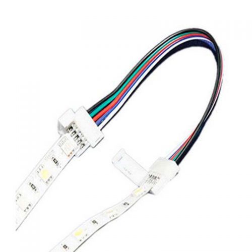 Conector Tiras LED empalme RGBW 12mm-15cm