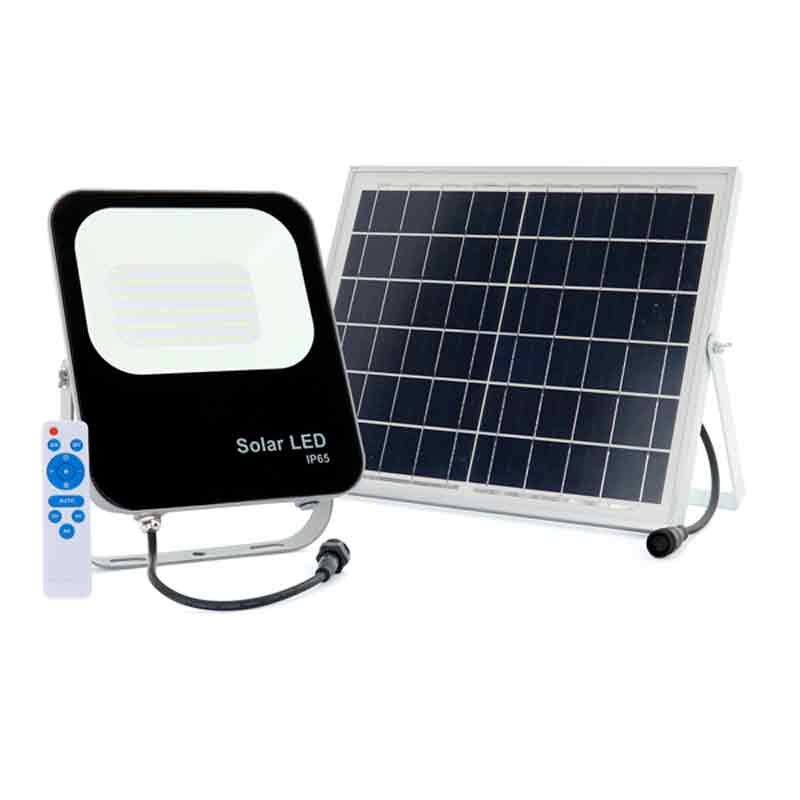 Dialecto Perceptible Capitán Brie Foco Proyector LED Solar 100W para exterior – Decoled Valencia