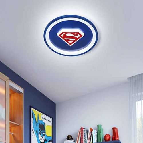 Plafón LED 50W Infantil Superman