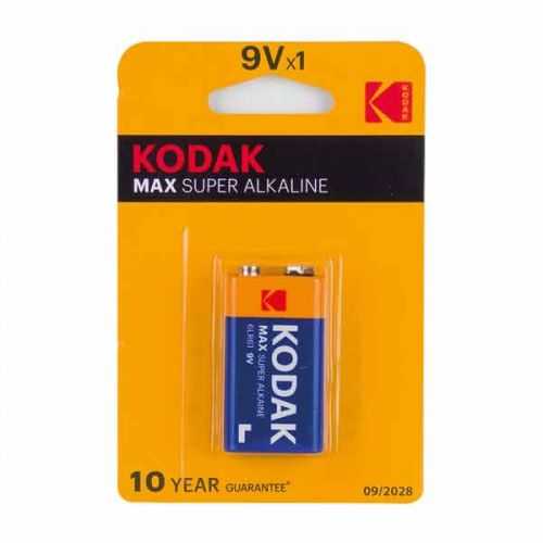 Blíster 1 Pila Alcalina Kodak 6LR61 9V