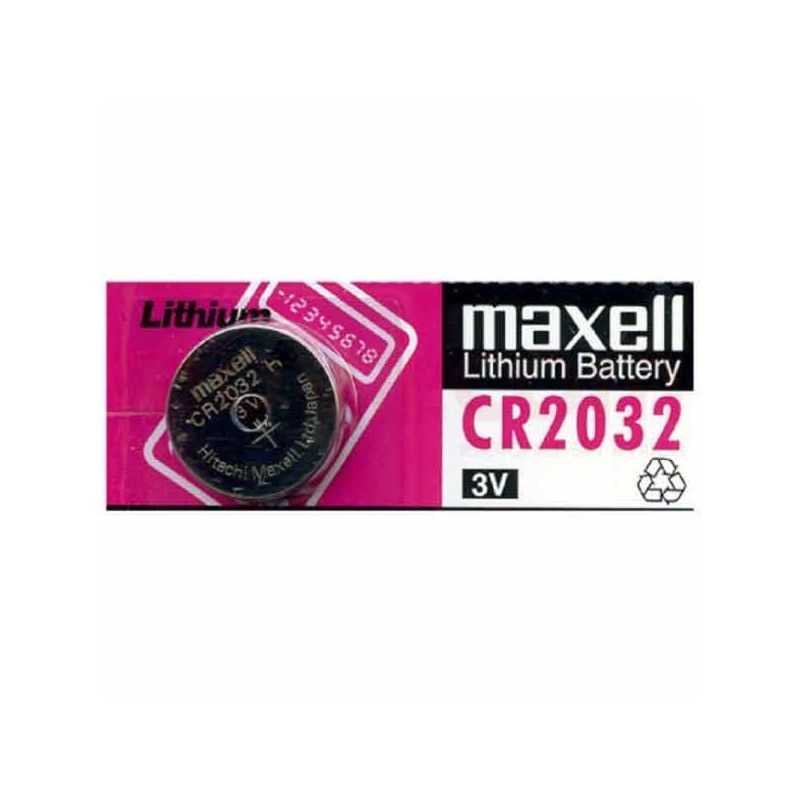 Pila botón litio maxell CR2032 3V