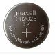 Pila botón litio maxell CR2025 3V