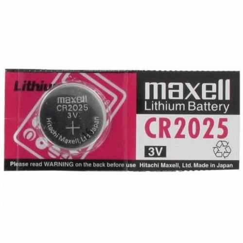 Pila botón litio maxell CR2025 3V
